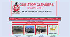Desktop Screenshot of 1stopcleaners.com